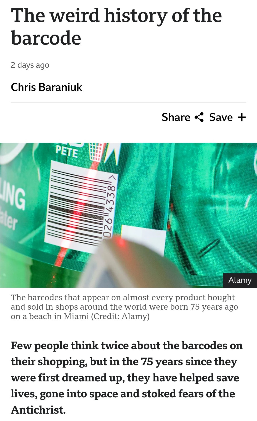 Exploring Barcodes: A Fascinating Read for the Inquisitive Mind
