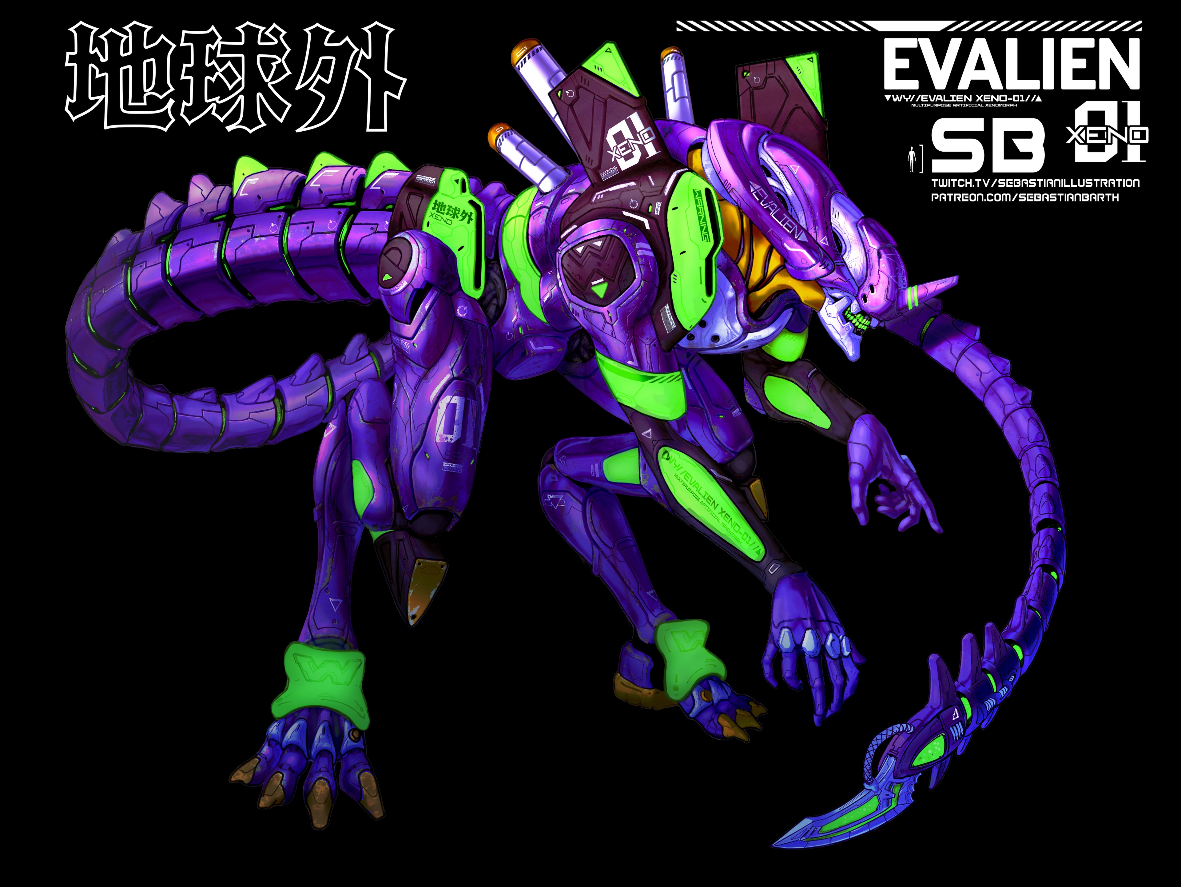 Exploring the Universe: A Collection of Alien Crossover Fan Art