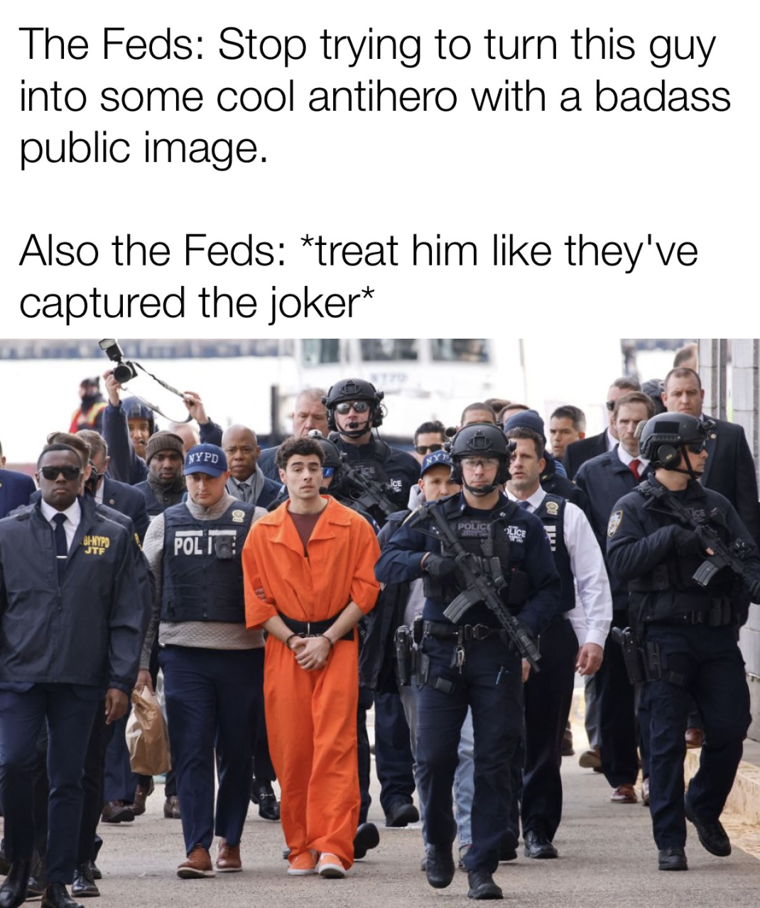 Well done, Feds!