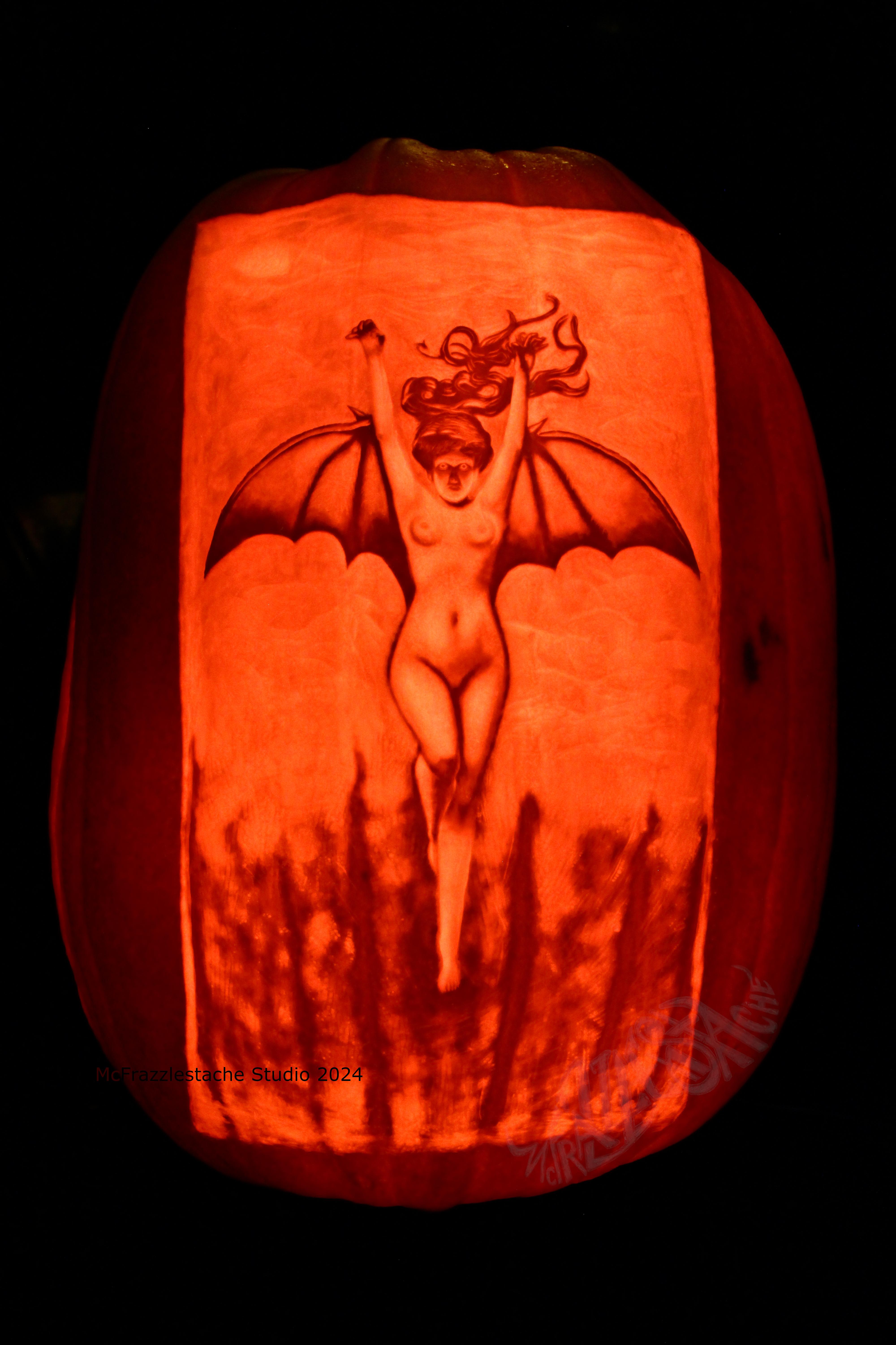 The Batwoman Pumpkin: A Spooky Masterpiece