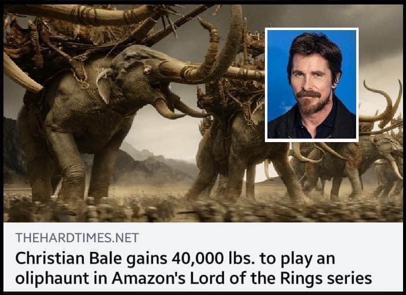 We had one, but how about a second dump of Lord of the Rings goodness?
