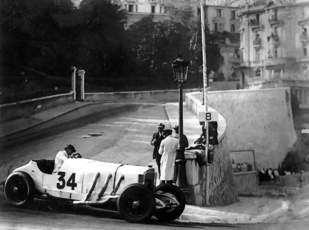 Rudolf Caracciola and the Legendary Mercedes-Benz SSK at the 1929 Monaco Grand Prix
