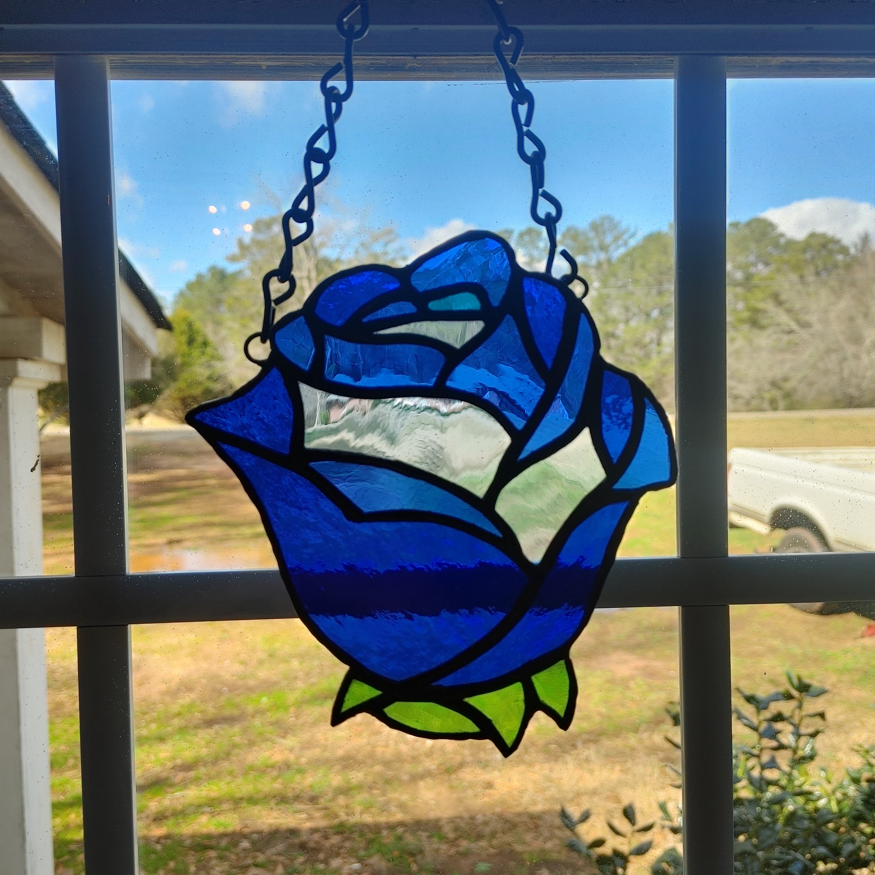 A Magical Moment: Bluety and the Beast's Stained Glass Rose