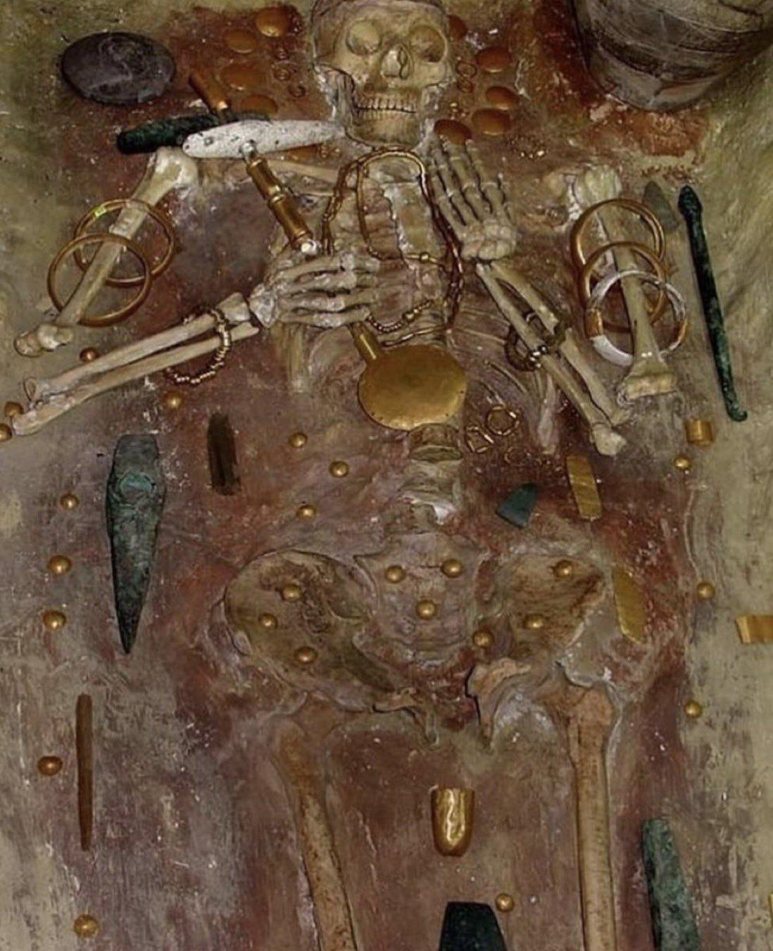 Ancient Skeleton Discovered with the Oldest Gold Near the Black Sea: Dating Back 6500 Years