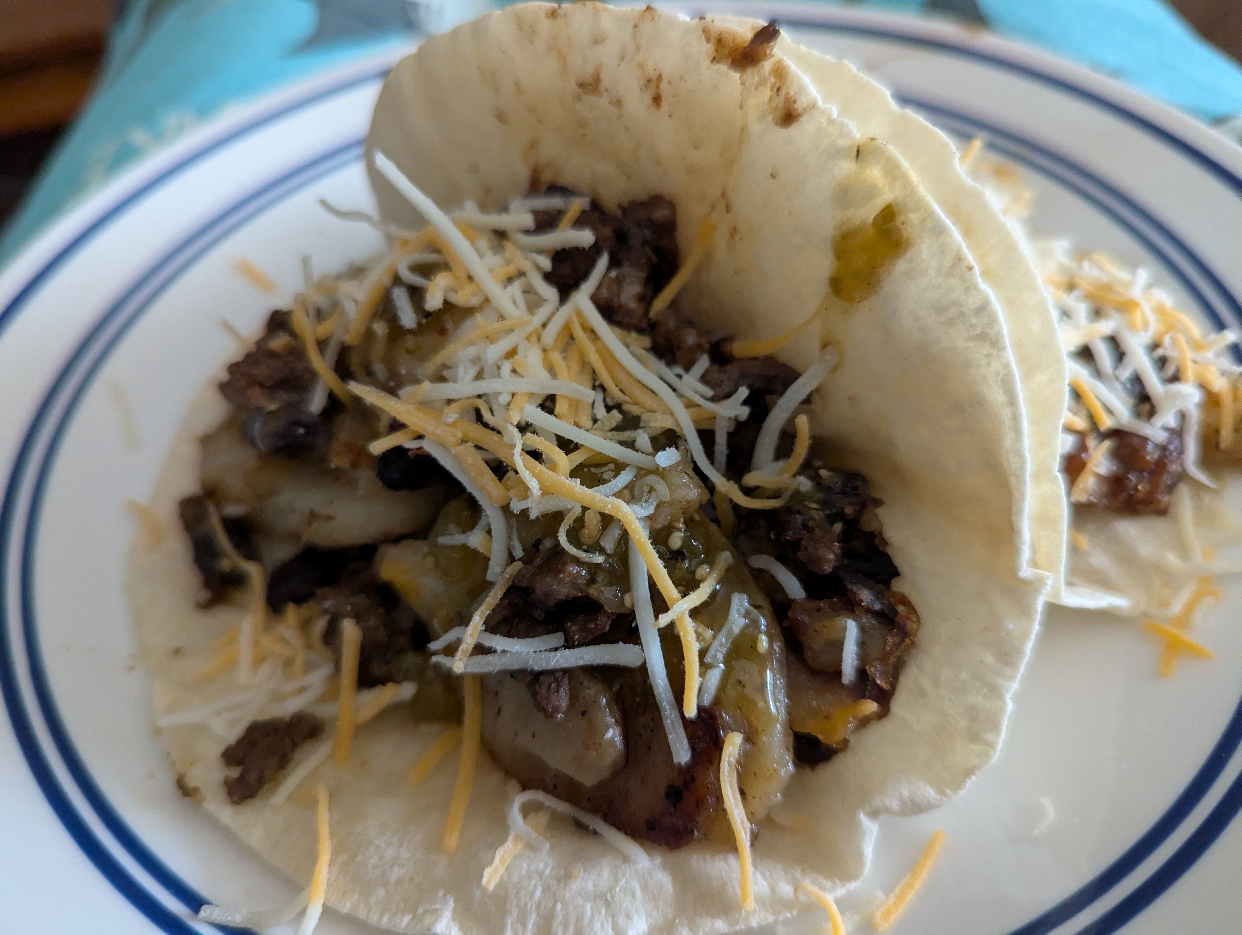 Delicious Leftover Beef and Potato Tacos