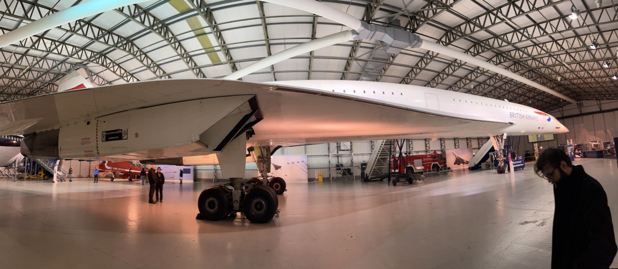 Caught a Glimpse of the Iconic Concorde Today