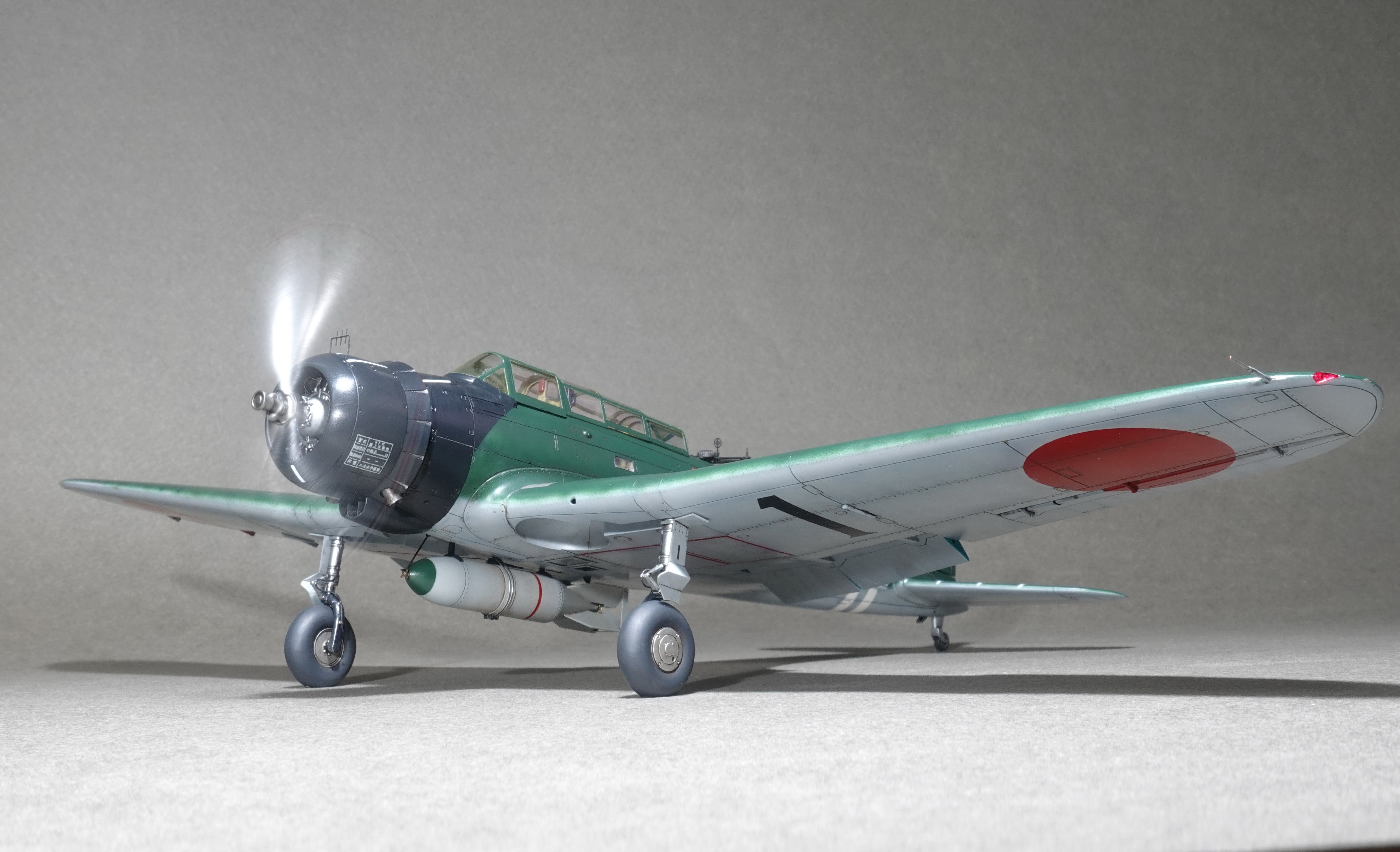 Meet the Nakajima B5N2 KATE model from Hasegawa 1/48