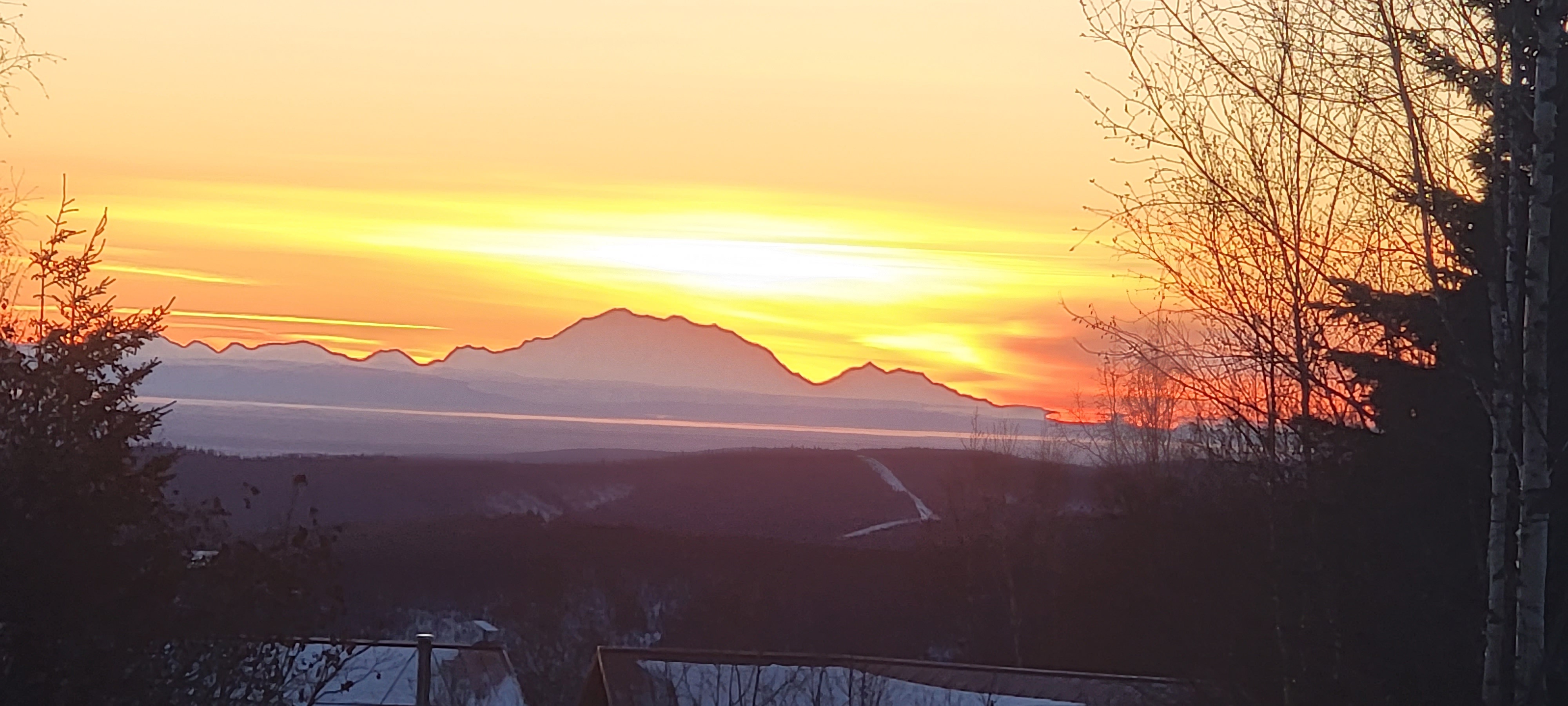 Denali, viewed from Ester Dome.