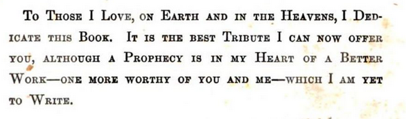 A Heartfelt Book Dedication from 170 Years Ago
