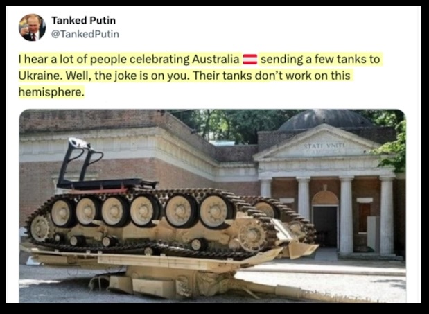 Putin Takes a Dive!