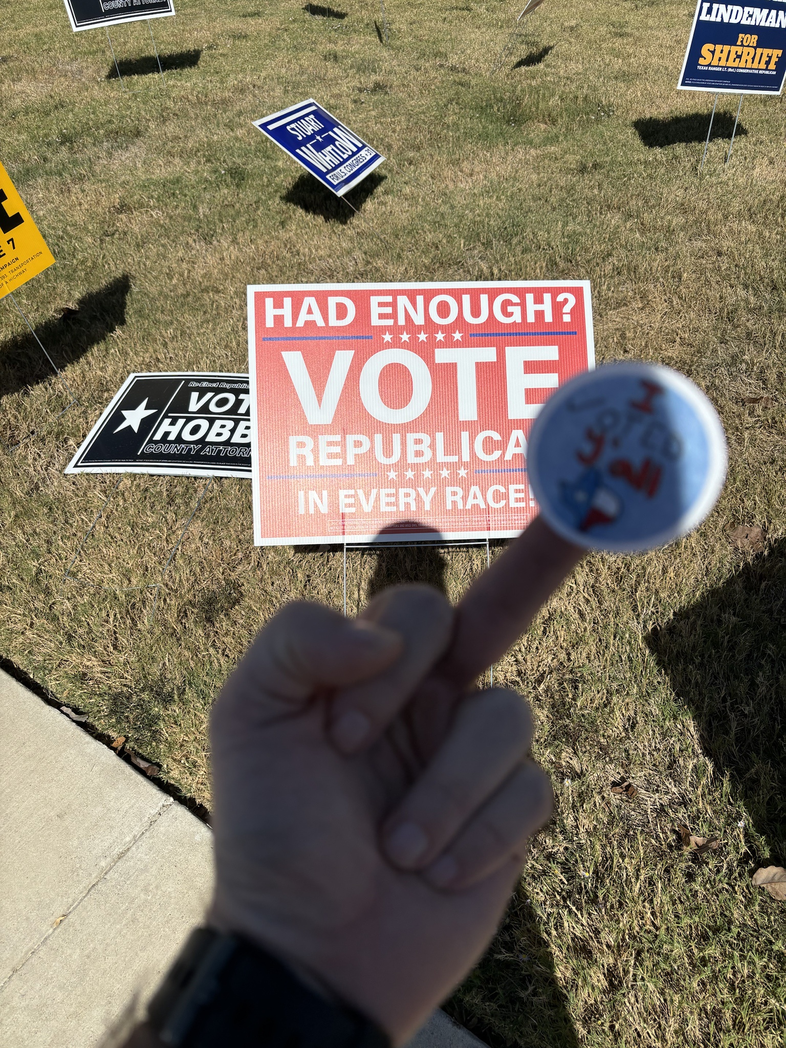 Don't lose hope, Texas! We've got this, y'all.