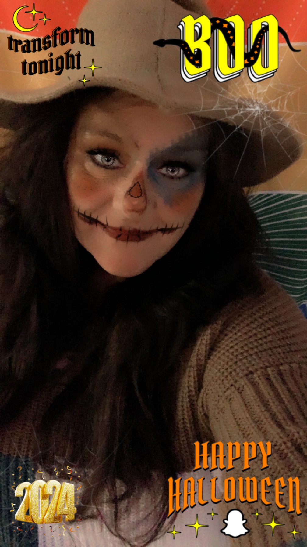 Transforming into a Scarecrow for Halloween fun!