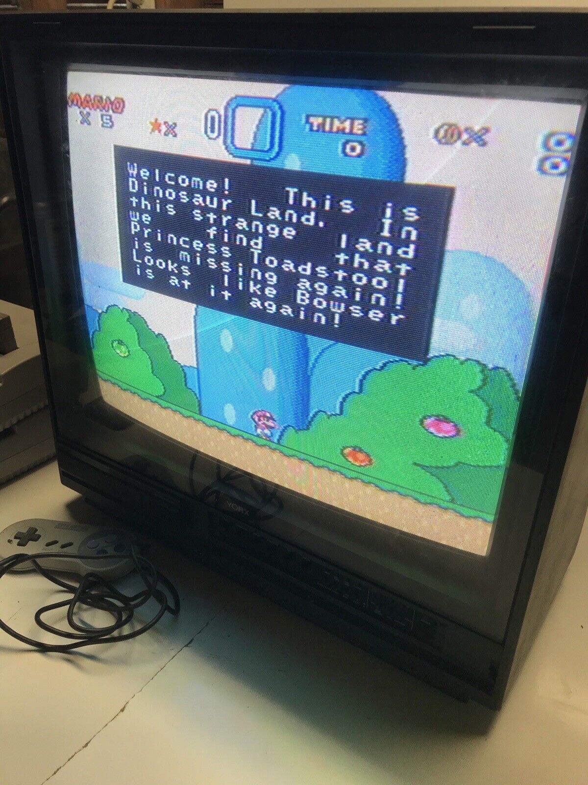 Throwback to the Yorx 20" CRT TV from October '86 - Classic Orion Chassis