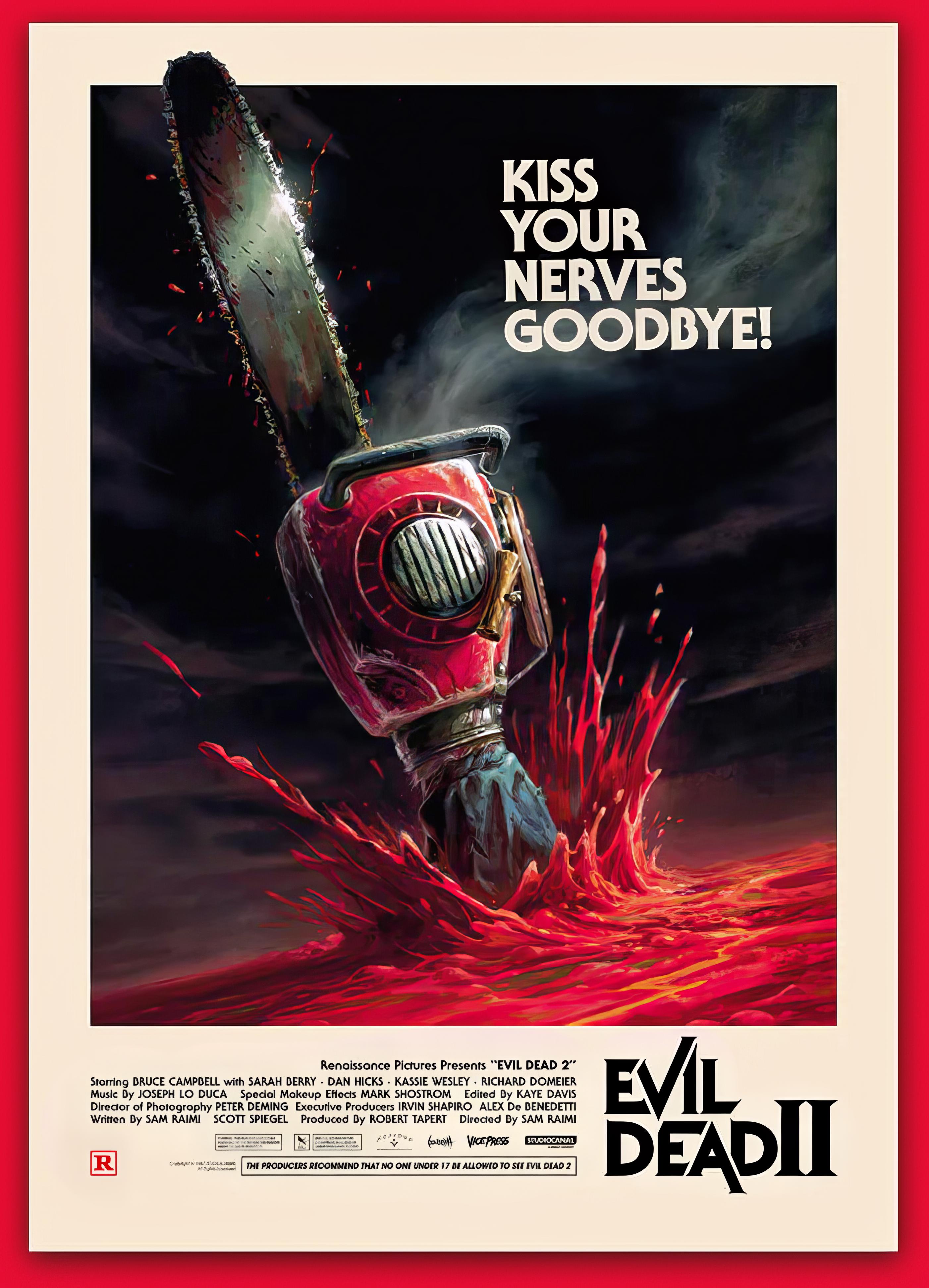 Evil Dead II: Iconic Poster Art by James Bousema