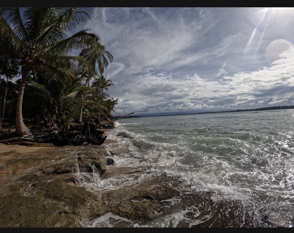 Stunning Beach Views from Isla Colón in Bocas del Toro, Panama