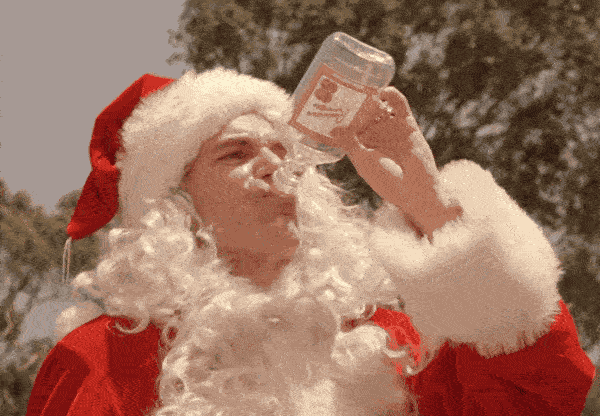 The infamous Bad Santa strikes again