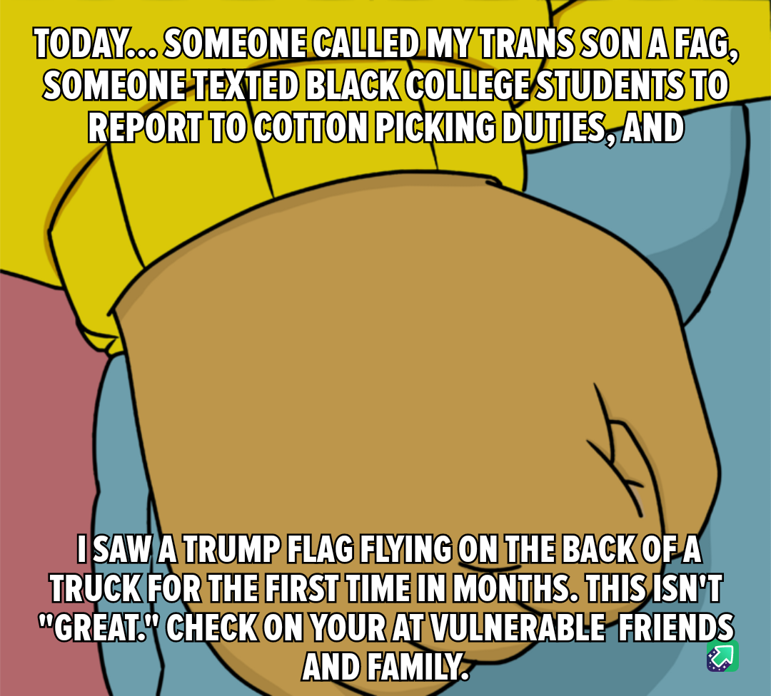 A Bold Display of Bigotry: Frustration and Reflection