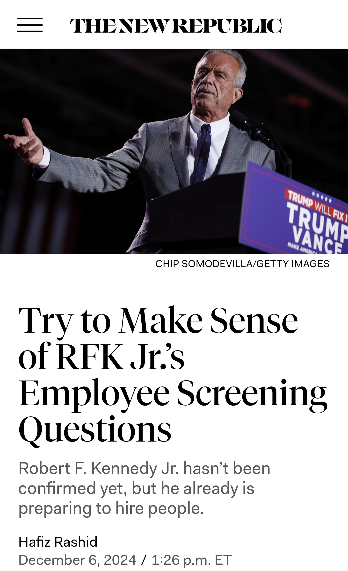 Day 31 Post-Election: Things Are Getting Really Strange Now