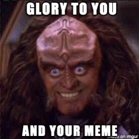 A Toast to Your Glory!