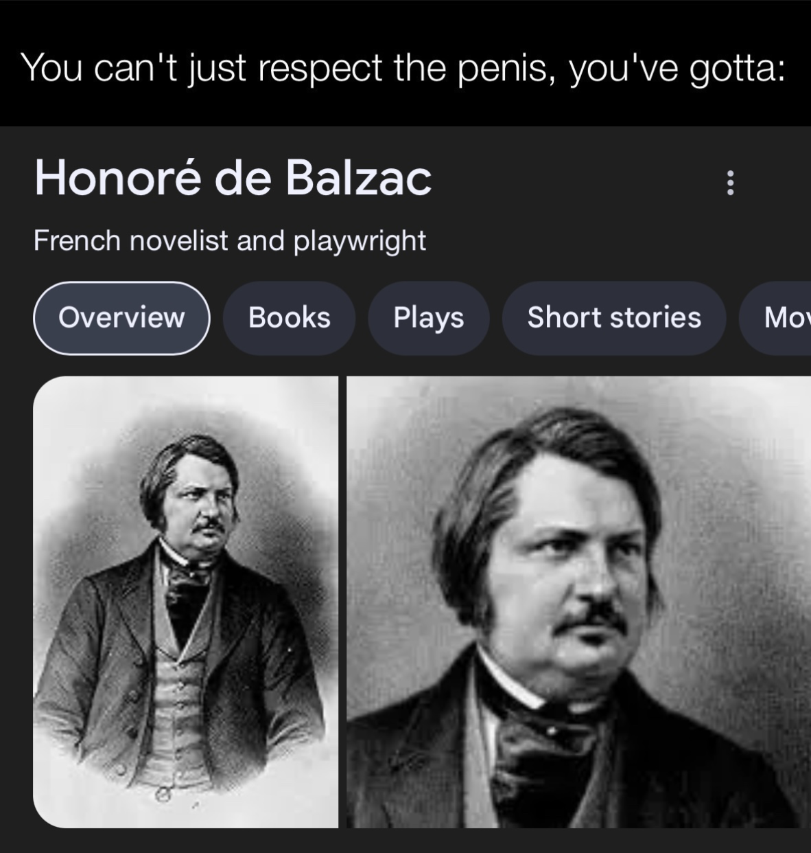 Let's pay our respects.