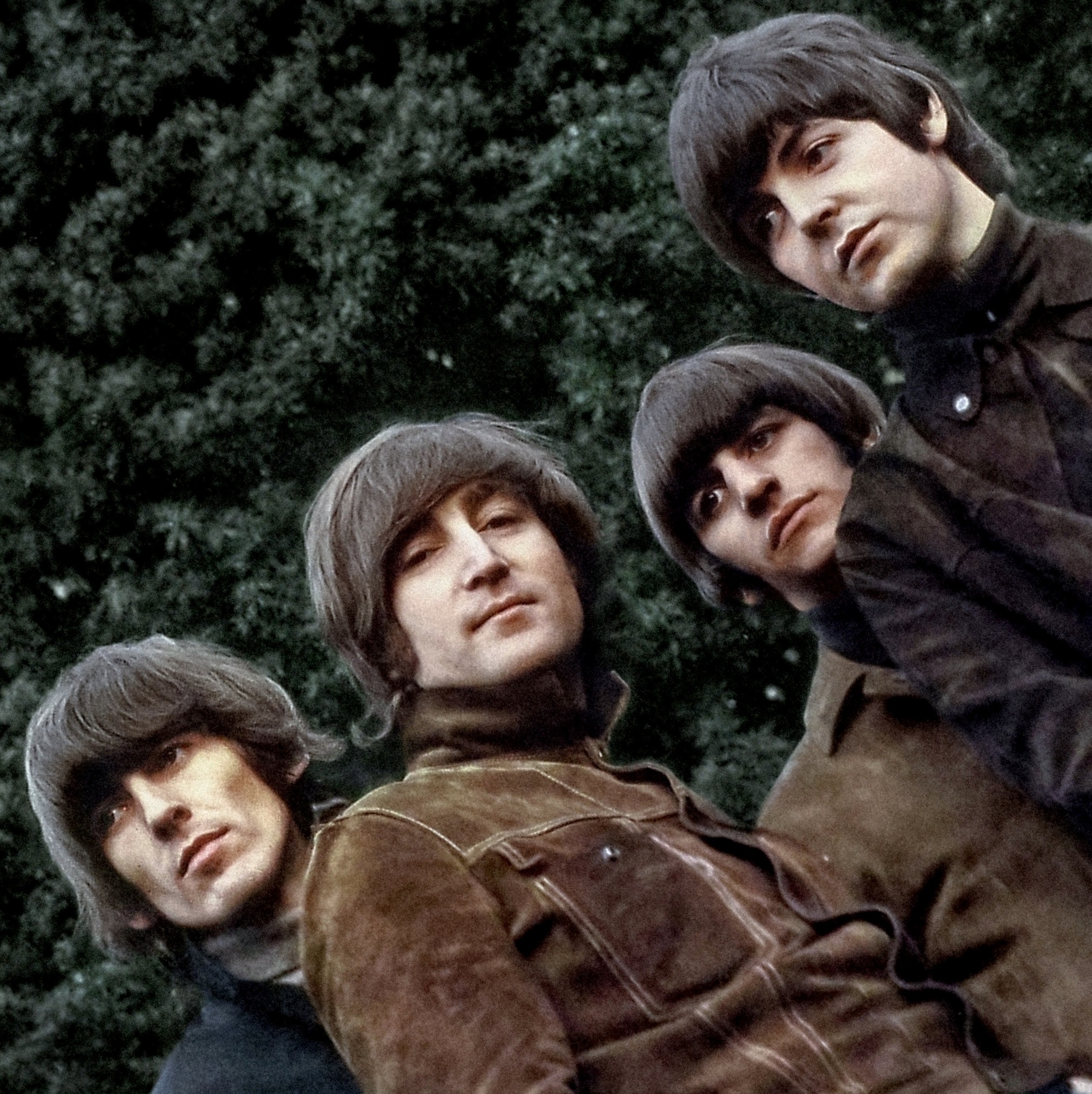 The Original Photo Behind the Iconic Rubber Soul Album (1965)