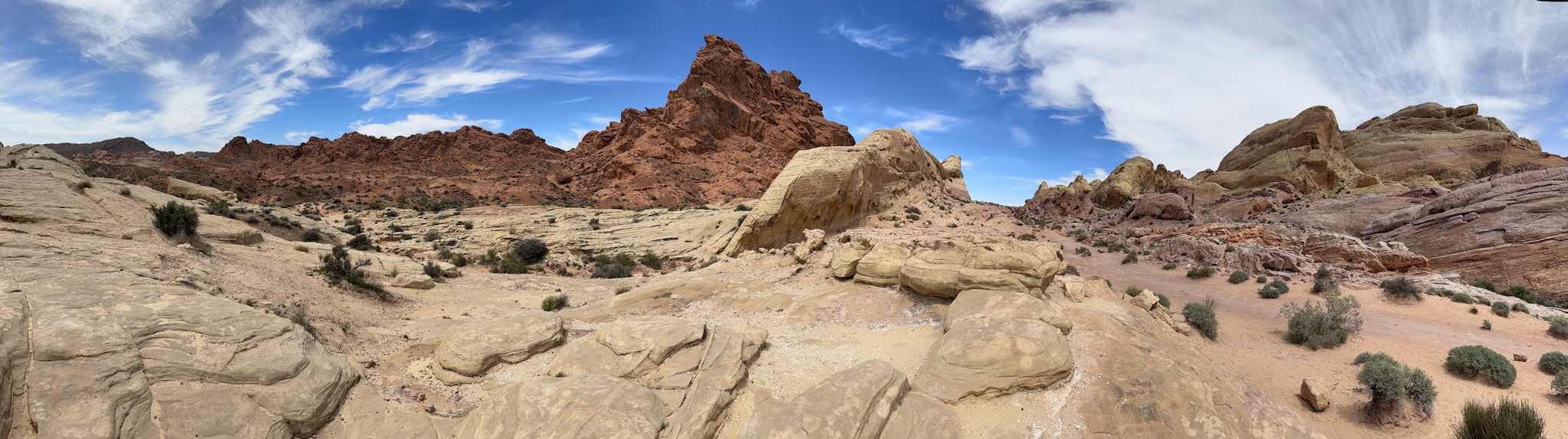 Stunning Views from the Valley of Fire - Desktop Panorama