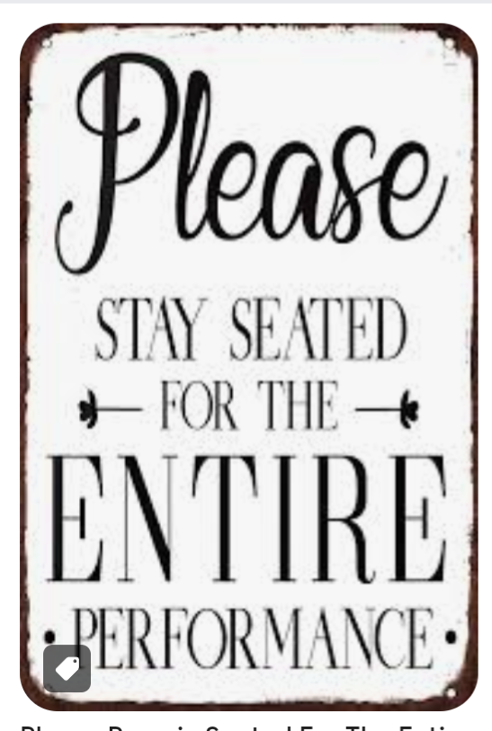 Taking a Seat