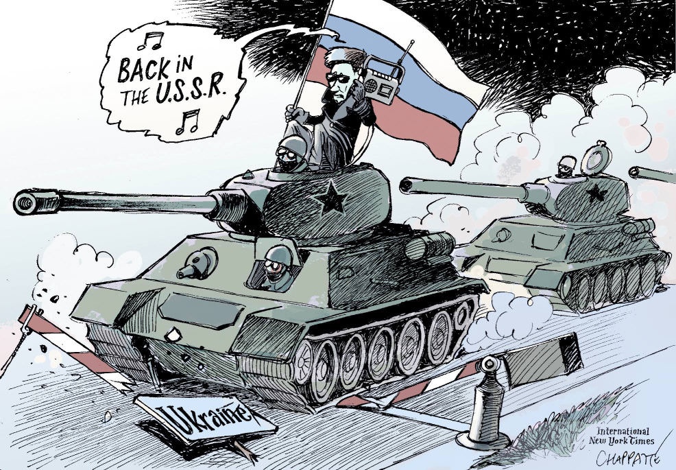 Putin caricature
