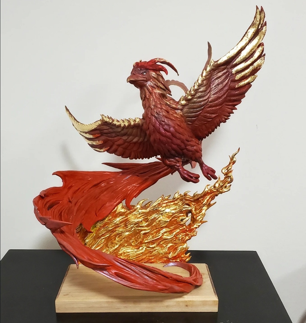 A Stunning Phoenix Sculpture Unveiled