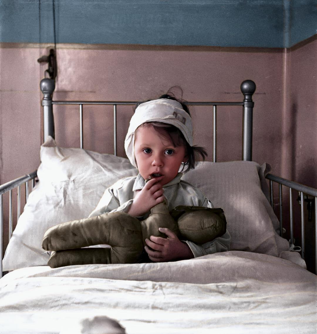 A Glimpse into History: Air-Raid Victim in London, 1940 by Cecil Beaton