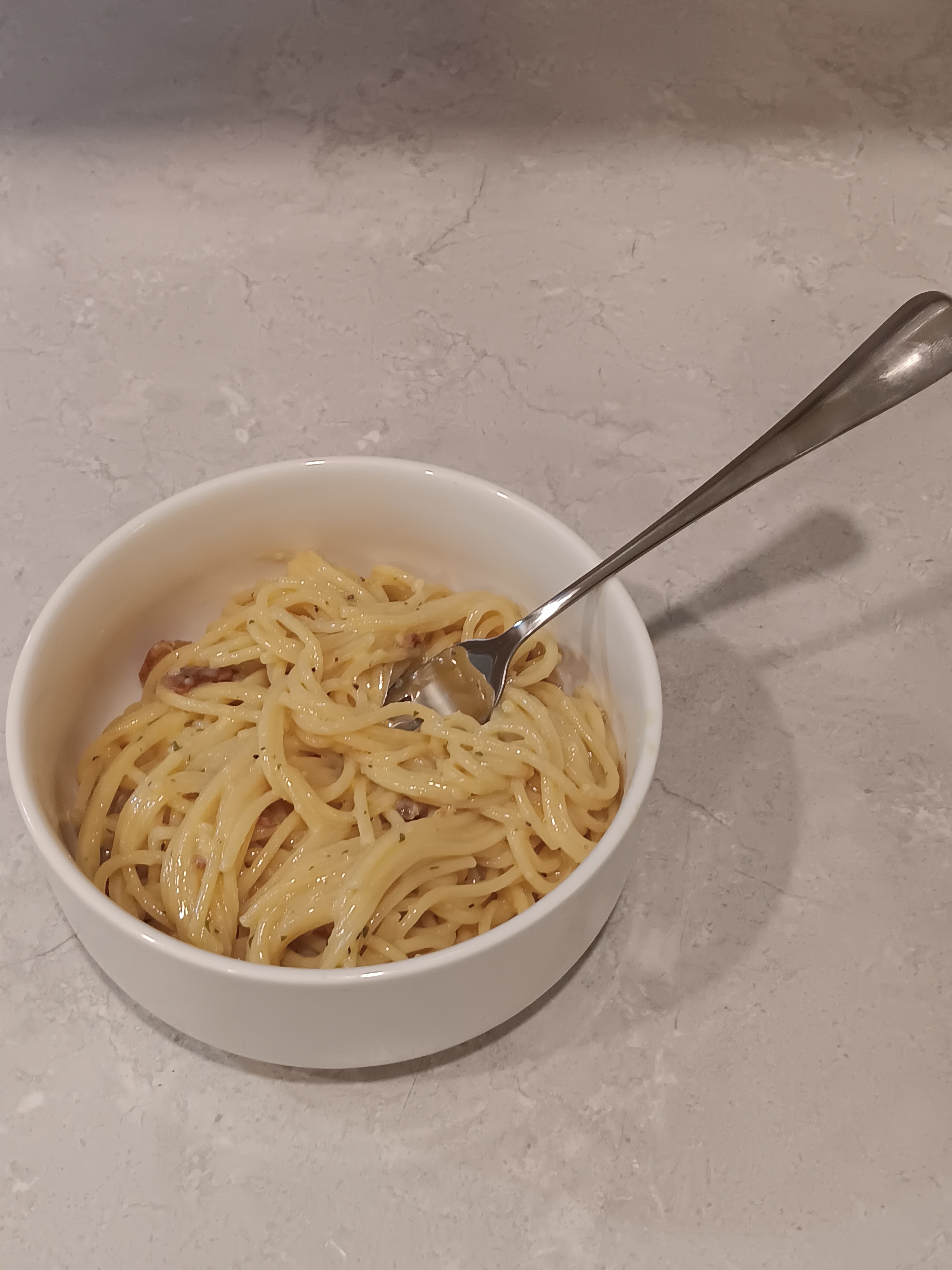 Cooking Chronicles: Spaghettini Carbonara Edition #6