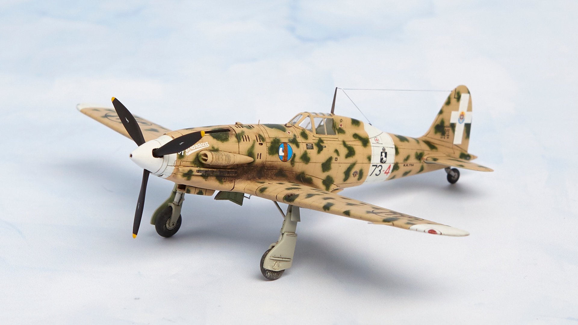 Introducing the 1/72 M.C. 202 Folgore Teresio Martinoli model!