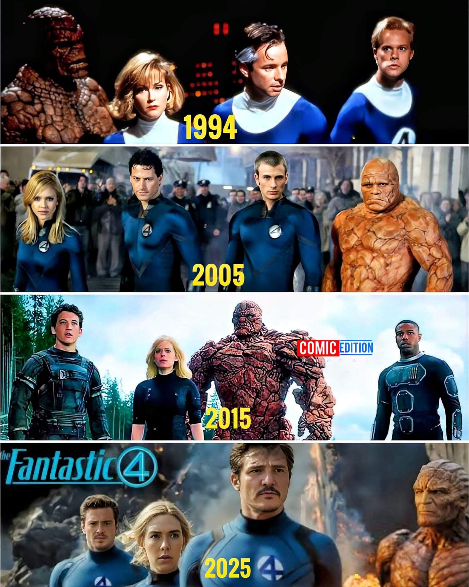 The Legendary Fantastic Four Unite!