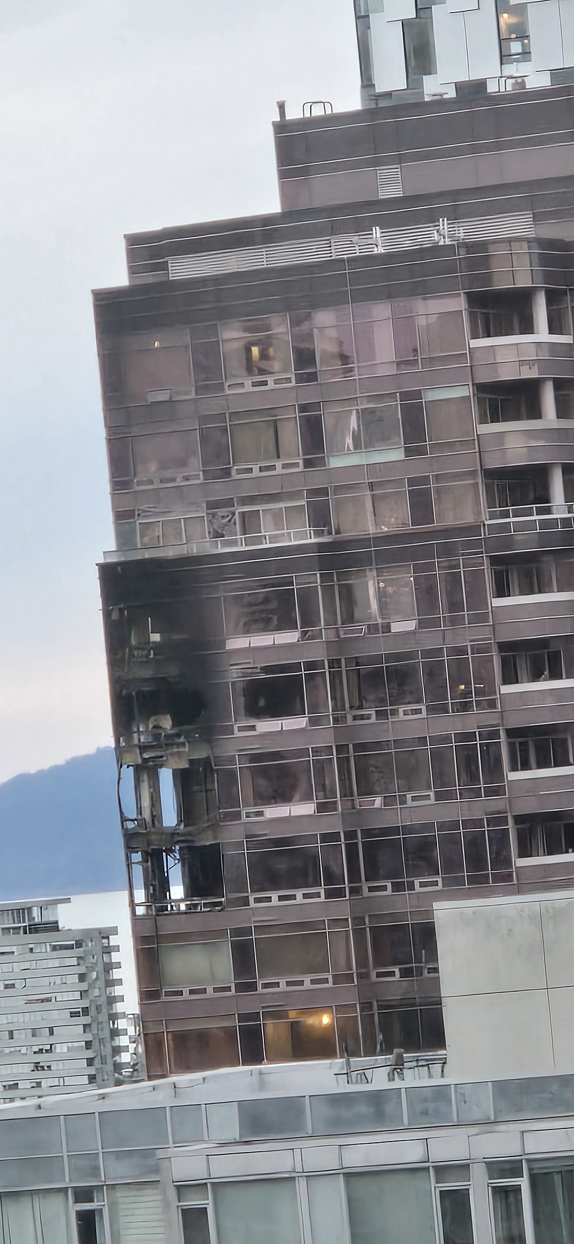 Fire Breaks Out at Vancouver's Nicola St. Condo