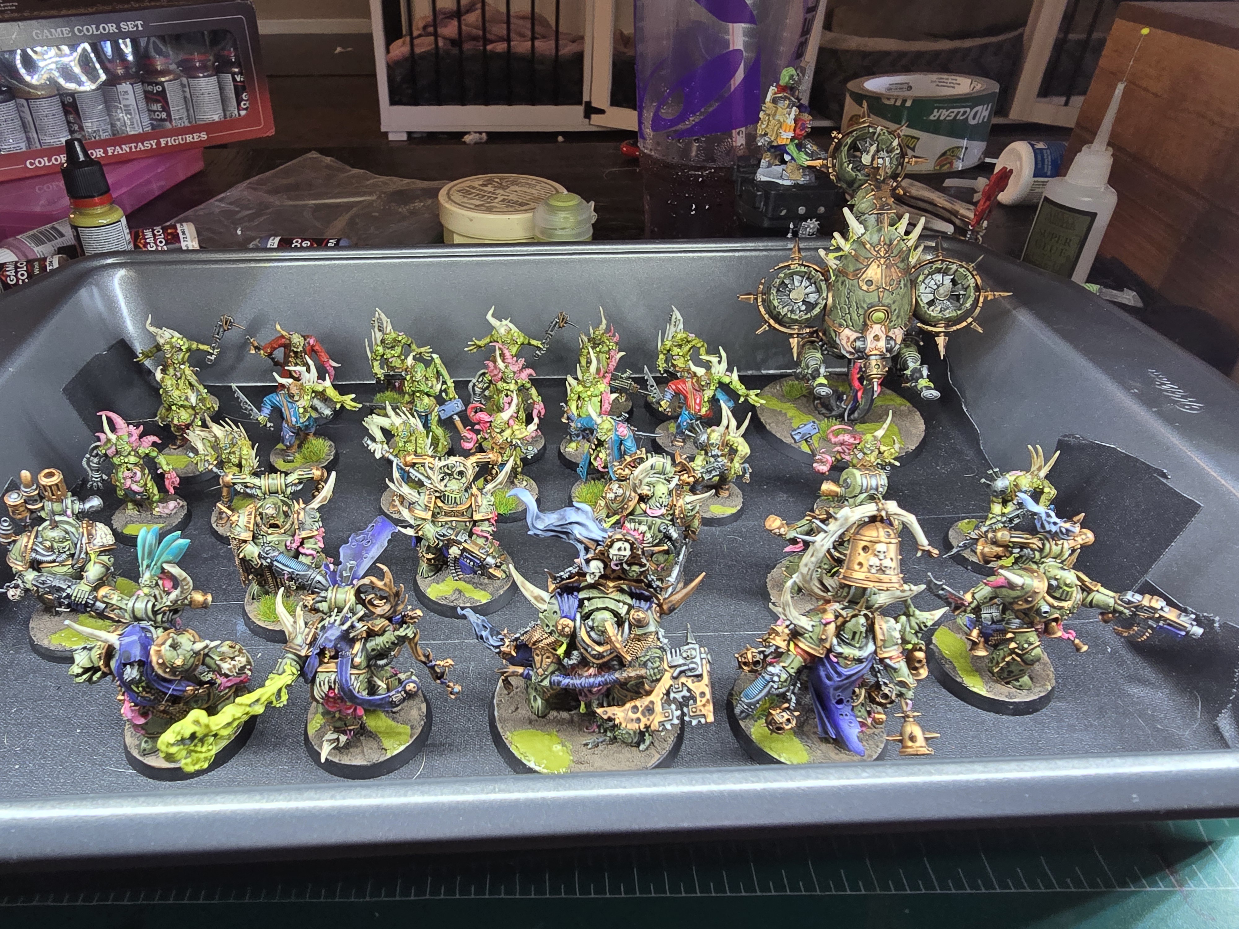 Just Wrapped Up My Dark Imperium Death Guard Project