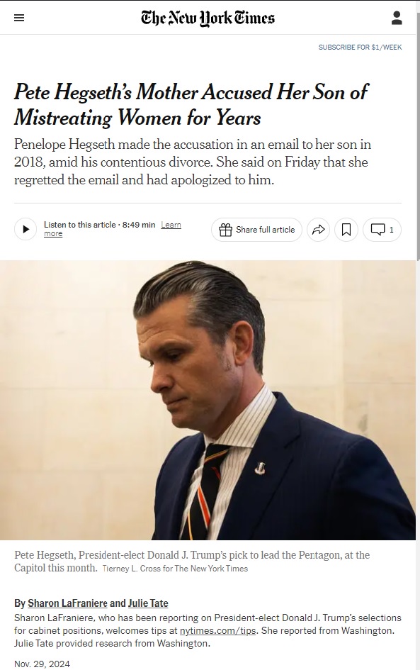 Now we understand why MAGA feels so qualified for a Trump cabinet role...
