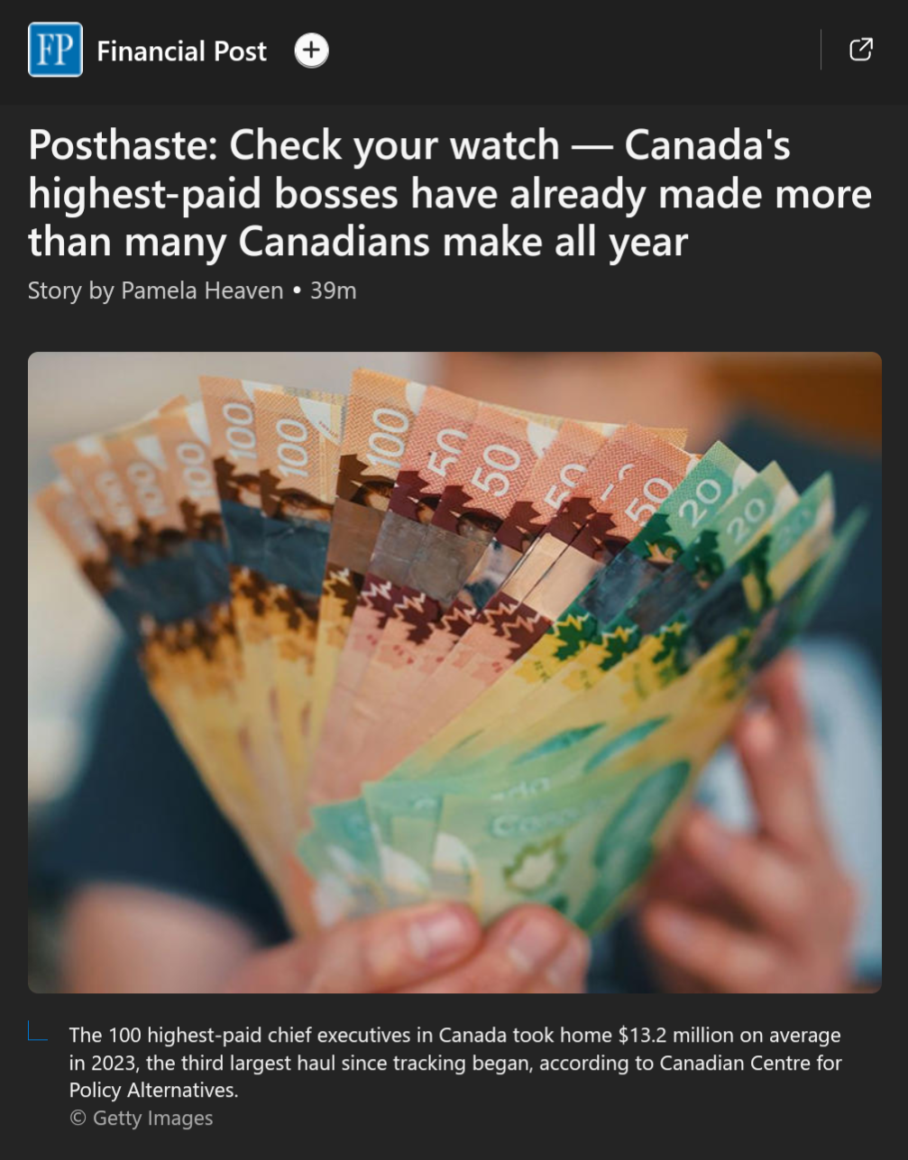 Oh, Canada! A Tribute