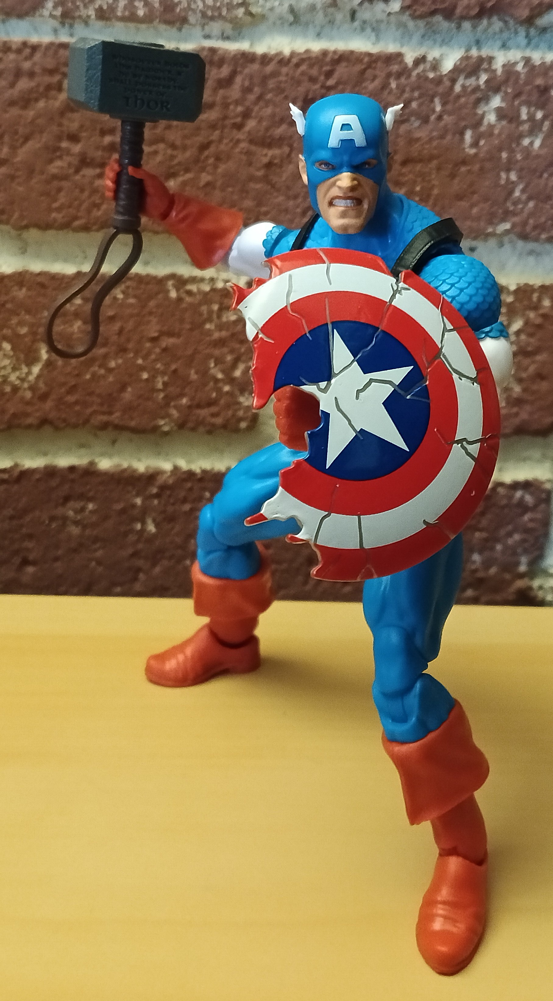 Marvel Legends: The Ultimate Captain America Kitbash