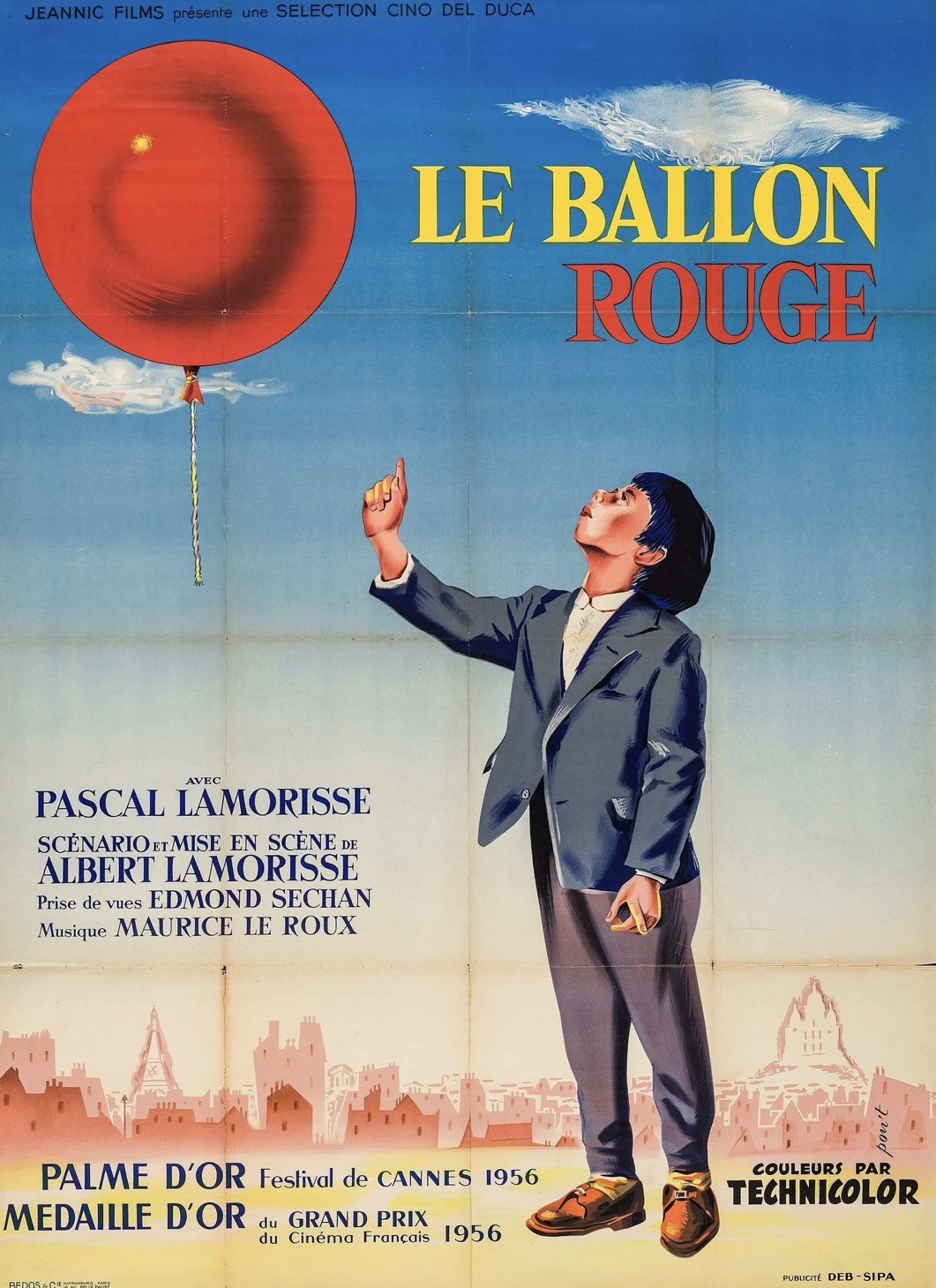 Celebrating 68 Years of 'The Red Balloon' - A Timeless Classic Released on October 19, 1956