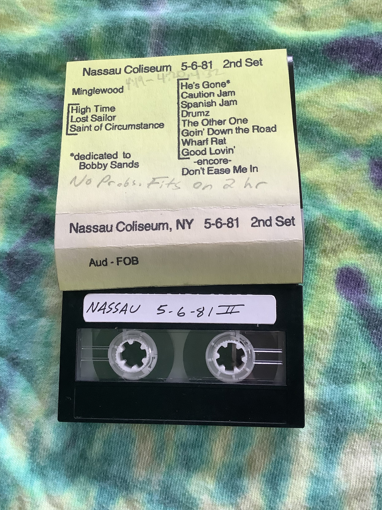 Grateful Dead Live at Nassau Coliseum, May 6, 1981