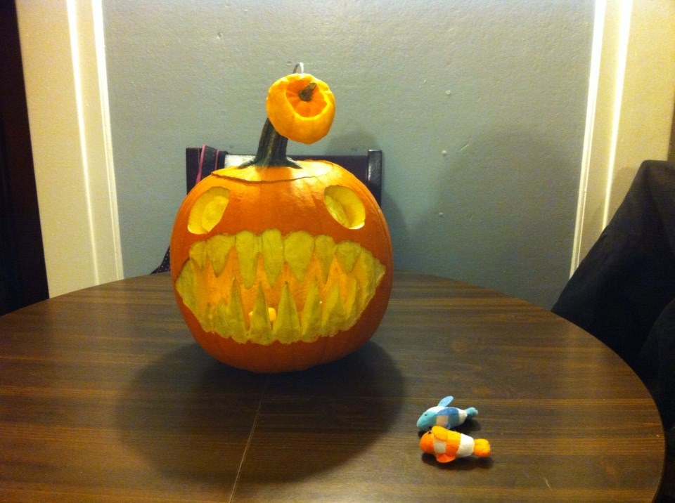 Angler Fish Jack-O-Lantern: A Spooky Delight!