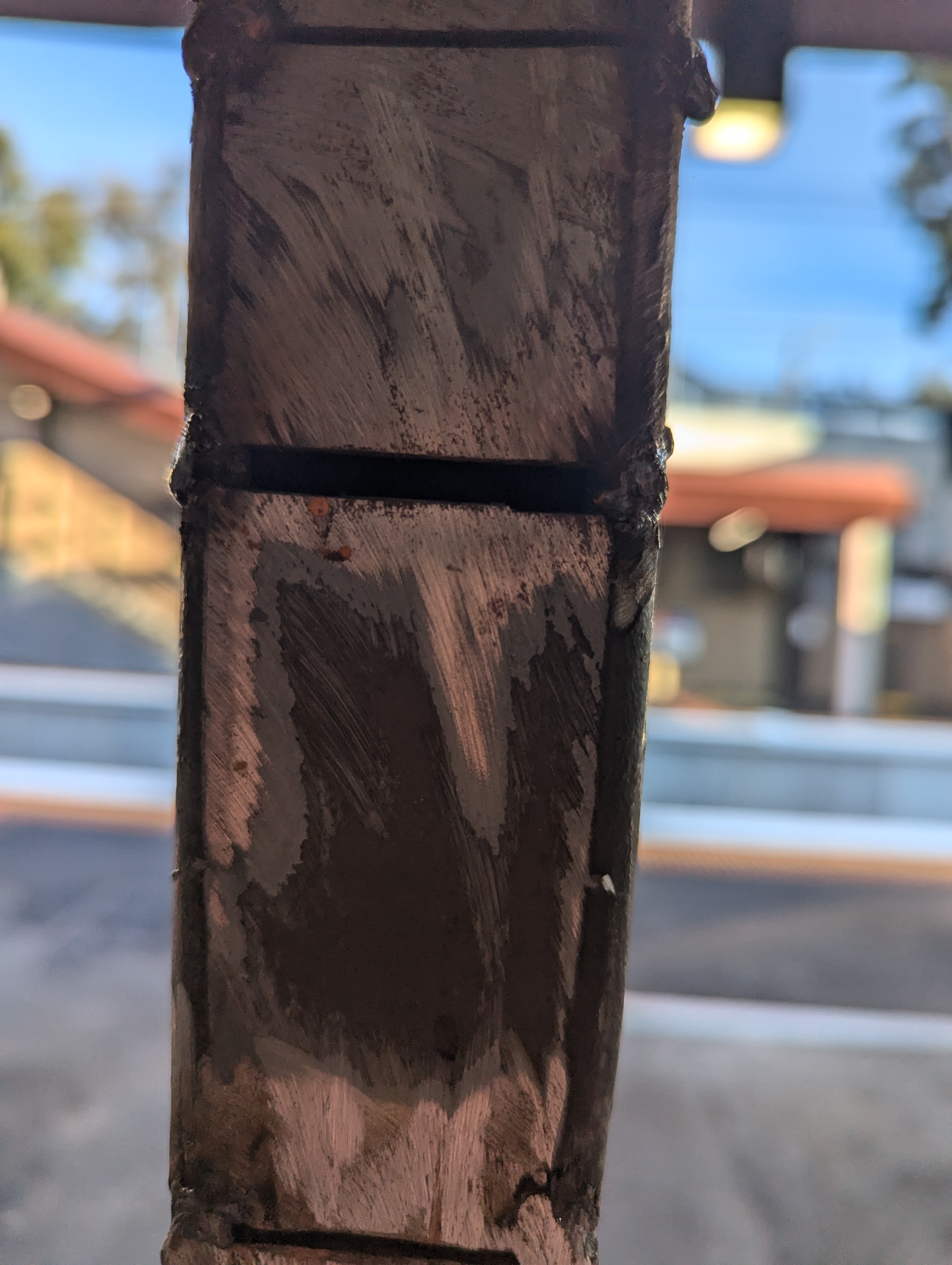 Top-Notch Welding Skills Spotted at the Train Station