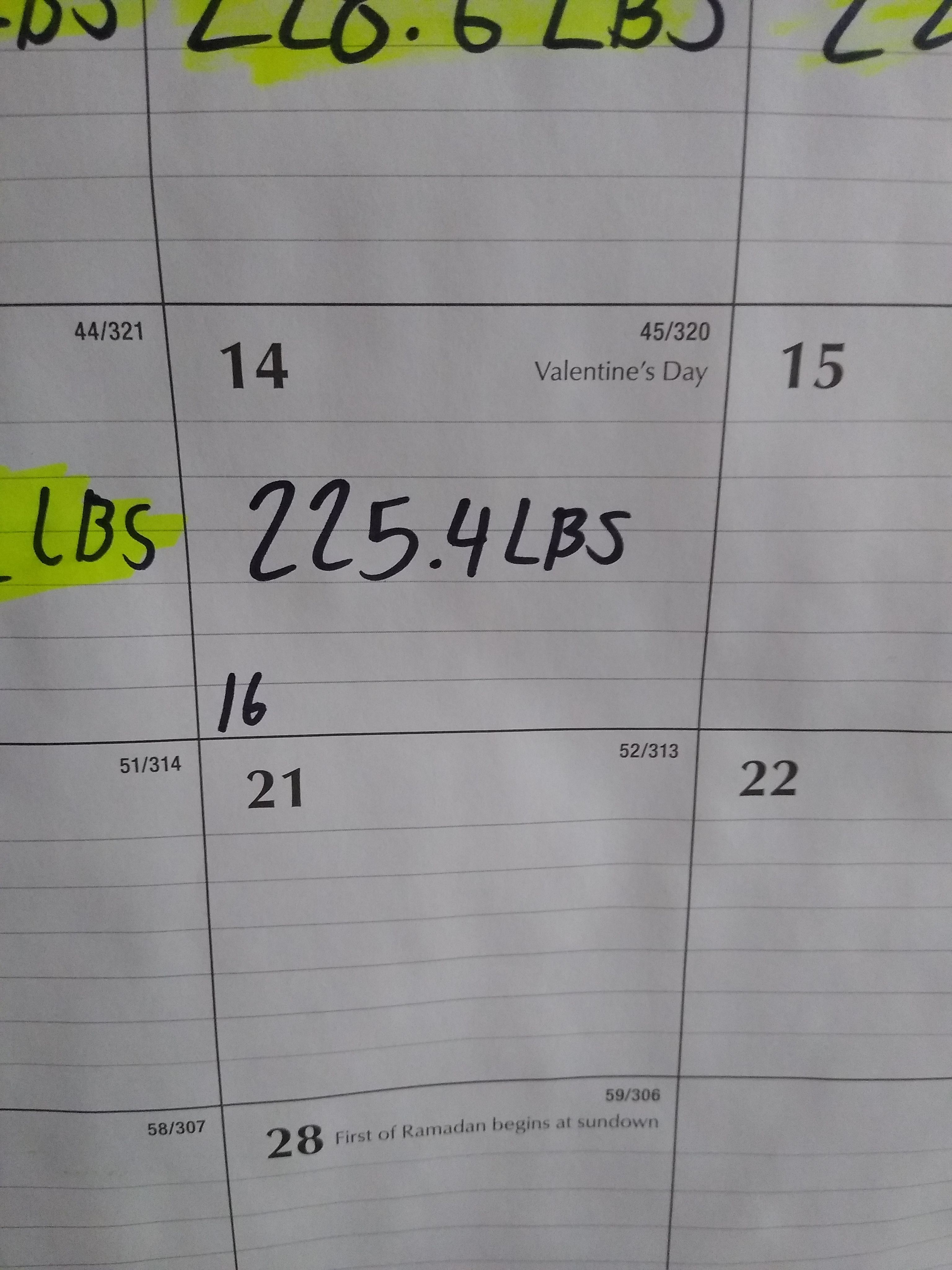 Tracking My Journey: Daily Weigh-In and Calorie Count on Day 16