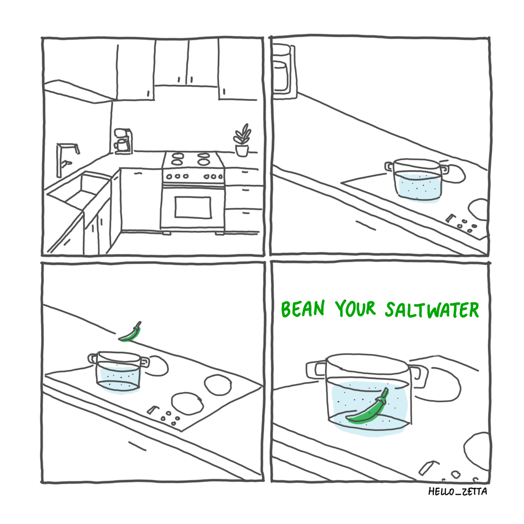 Diving into Comic Drawing: The Story of Beans