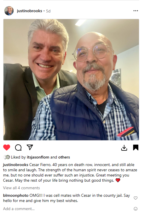 Cesar's Journey to Freedom