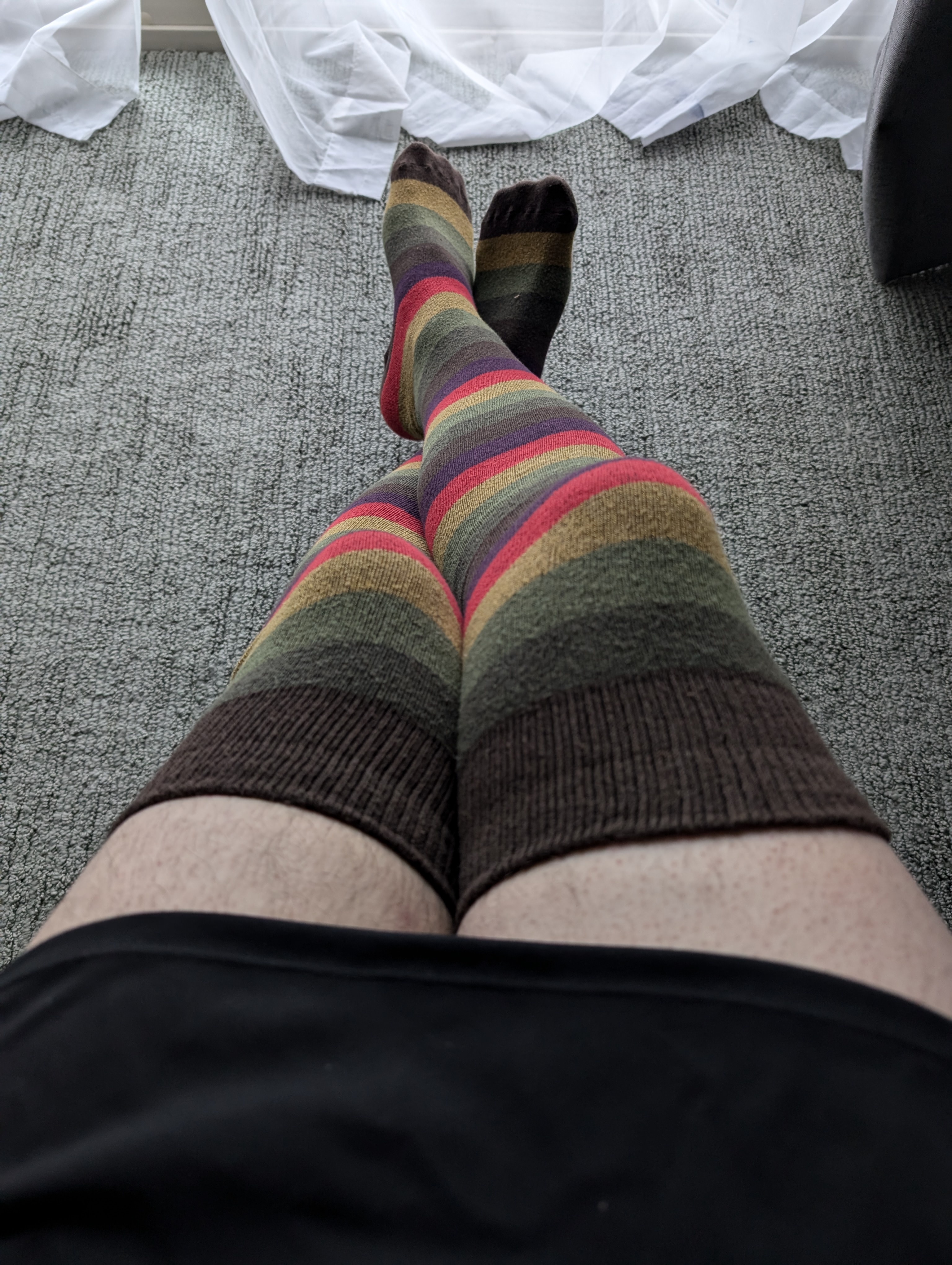 Stylish Autumn Vibes with Thigh Highs