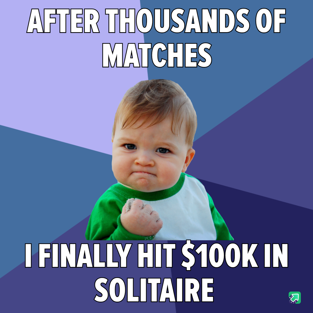 When Your Achievement Isn't Real Money, But Still Took a Year of Hard Work