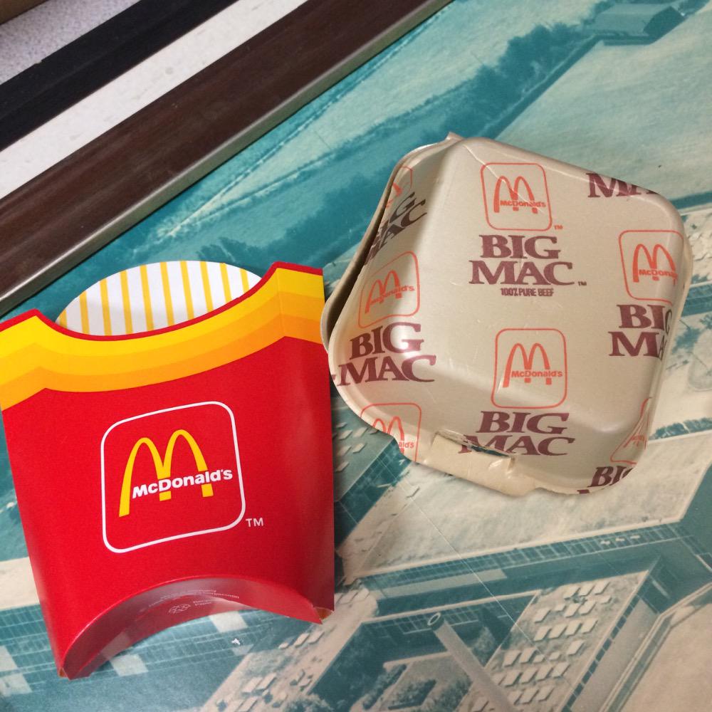 Throwback to 1990: McDonald's Nostalgic Polystyrene Packaging