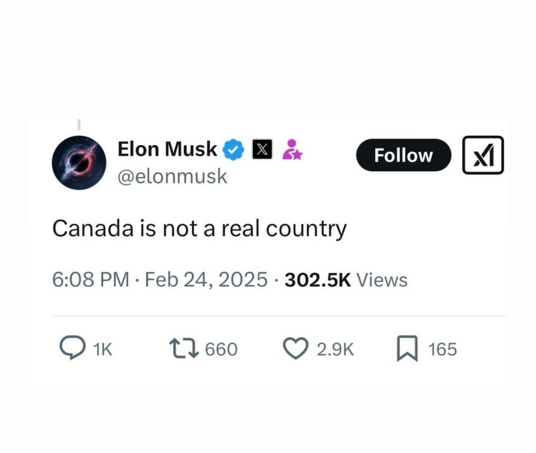 Can I Get a Resounding NO to Elon?