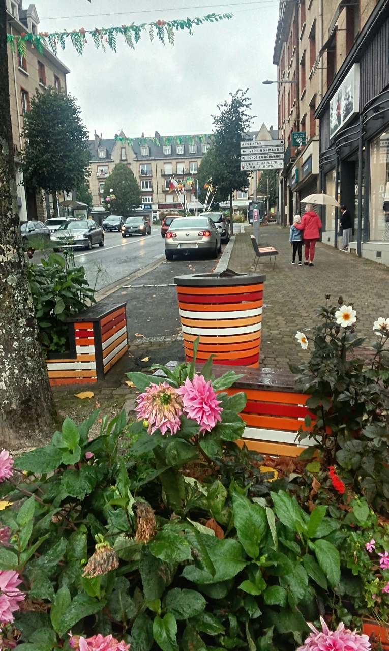 View from June 6 Street in Normandy